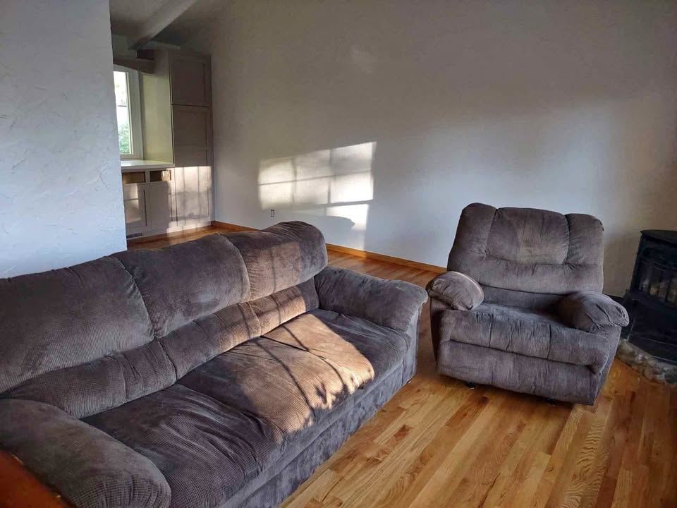 Couch and Recliner Combination