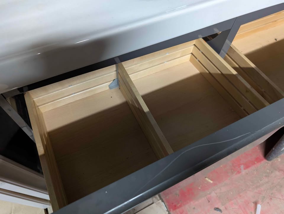 Floating Vanity and Sink Combination