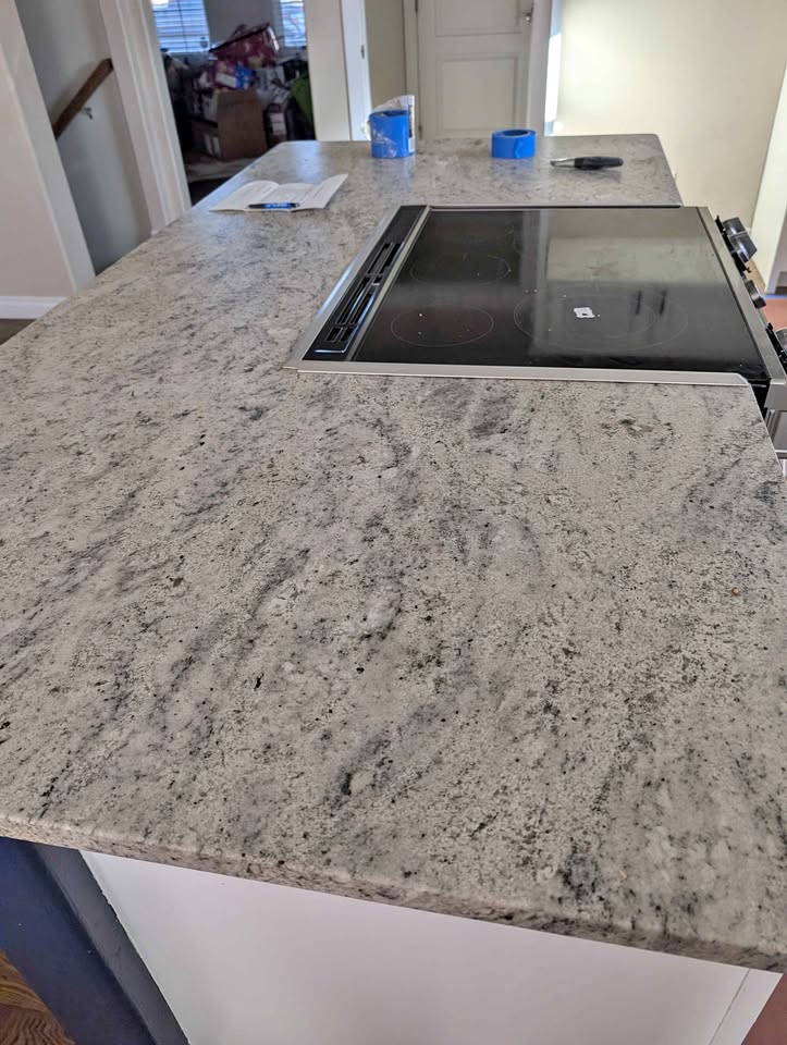 Granite Island and Countertop