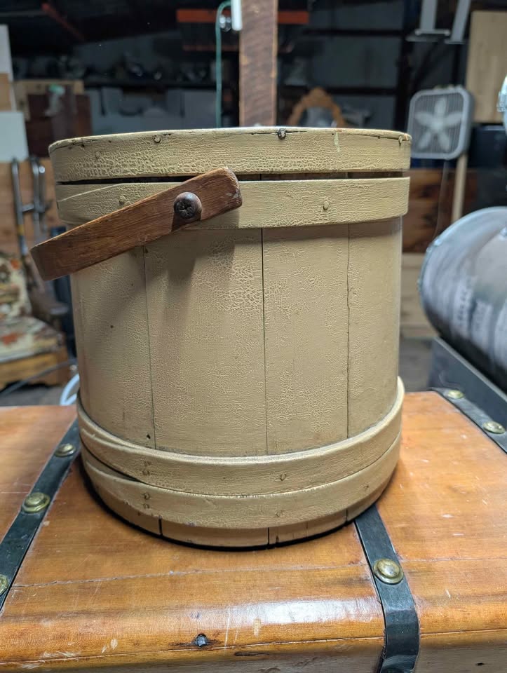 Antiques, firkin buckets, swedish boxes, collectibles, vintage items