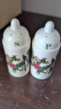 Portmeirion Holy & Ivy salt and pepper shakers