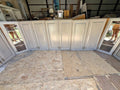 Grey oak wall kitchen cabinets